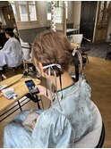 ツインおだんごアレンジ