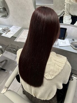 エクファ ヘア シェリル 草津 南草津店(ex-fa hair cherir) 着物ヘア/大人ガーリー/ダークアッシュ/似合わせカット/南草津