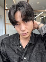 スタートウキョウ 渋谷(STAR TOKYO) 爽やか◎フェザーパーマ×アップバングで小顔効果