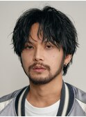 原宿ルーズパーマ波巻きツイストスパイラルパーマセンターパート