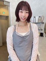 ジーナ  札幌大通(Zina)&nbsp;美髪＊ラフウェーブボブ＊チョコレートブラウン＊Zina札幌大通
