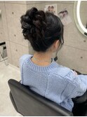 高めアップ/北新地ヘアセット