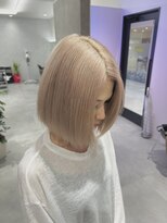ジーナ 渋谷本店(Zina) 髪質改善*ミルクティーベージュ*【Zina渋谷本店】