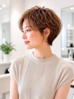 ルービック 高槻(Rubik's) 大人可愛いエアリーショート×ニュアンスパーマ