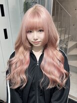 ダンク(DUNK)&nbsp;ホワイトピンク/ハイトーンロング