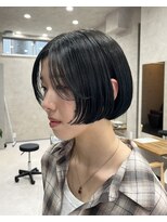エラン バイ シック 押上 曳舟(ELAN by Chic) フェイスレイヤー×ミニボブ