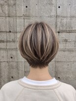 リトマス 二子玉川(litmus)&nbsp;二子玉川/結べる長さのボブ/上品ハイライト/50代/60代