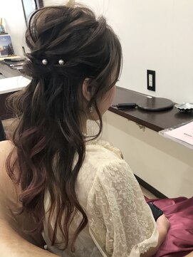 アゴーグ(agog) ☆ハーフアップ☆