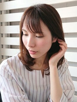 一人ひとりに合わせた薬剤と手法でナチュラルストレート♪艶感のある髪に導く髪質改善メニューもオススメ◎