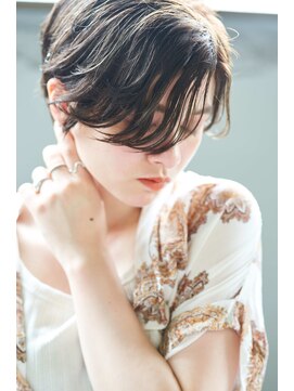 クロム バイ リエット(Chlom by Lietto) 【Chlom】S/S甘辛大人ヌーディーアッシュショート  0364574337