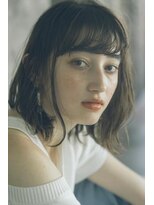 ミンクス 銀座店(MINX)&nbsp;厚めバング×スリークボブ