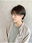 シークレットハイライト20代30代★暗髪透明感グレージュアッシュ
