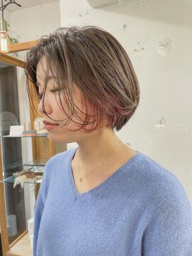 リッカ(RICCA) インナーカラーでおしゃれ雰囲気なピンクインナーカラー