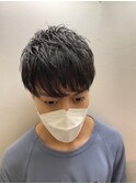 ツーブロックマッシュ