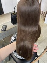 アンセム(anthe M) 髪質改善トリートメントミルクティーベージュケアブリーチ韓国