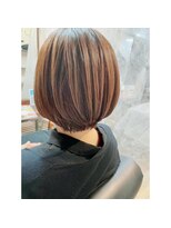 アオゾラヘアー フジサキグウ(AOZORA HAIR FUJISAKIGU) 丸みショート
