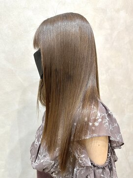 ジーナ 本八幡(Zina) 大人かわいい20代30代40代小顔ショコラベージュ Zina本八幡