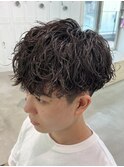 無造作パーマツイストスパイラルパーマメンズパーマメンズカット