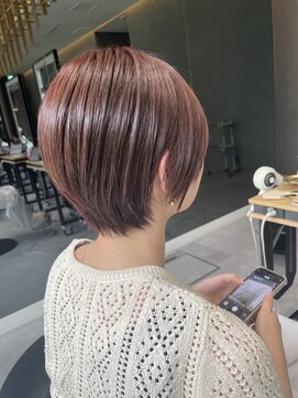 ピカイチ(pikaichi) *pikAicHi*ショート×カシスカラー 髪質改善