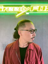 グリーディーフォックス 三軒茶屋(GreedyFOX)&nbsp;波巻き/マッシュパーマ/ウルフ/ハイライト<理容室>三軒茶屋