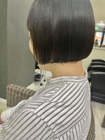 ヘアメイク マルナ 本店(HAIR MAKE MALUNA) 【MALUNA ヒマワリ】艶々なコンパクトミニボブ