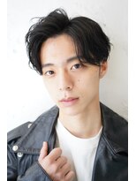 ロミーオム 本厚木(ROMMY. Homme)&nbsp;メンズカット前下がりマッシュ刈り上げスタイル