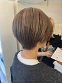 白髪染めを使用しない白髪染めカラー グレージュカラー