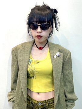 シオ ヘアー デザイン(Sio. hair design) blueblack／hairarrange