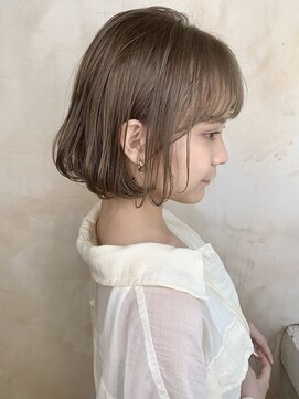 ニスル 上尾店(NISURU) 似合わせカット/大人ガーリー/ダークアッシュ/着物/上尾/上尾駅