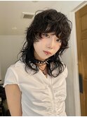 マレットヘア/マレットスタイル/レイヤーパーマ／クリープパーマ