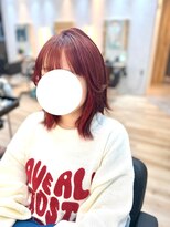 アグ ヘアー ミロ 本厚木店(Agu hair milo)&nbsp;超可愛い！！クオルシアレッド！〇本厚木