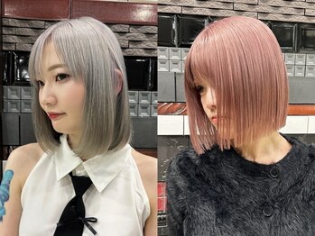 デザインサロンリア(design salon Lia)の写真/髪に優しいデザインカラーで憧れのStyleを実現!初めての方も安心の仕上がりに◎[問屋町/北長瀬駅/学割U24]