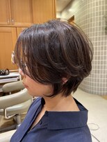 ユウヘアー 三軒茶屋店(U Hair)&nbsp;ふんわり大人ショート/顔回りレイヤー/ナチュラルカット