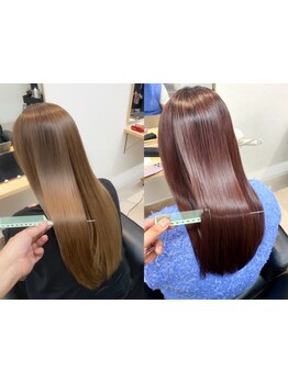 髪質改善メテオ取り扱い◎ダメージをしっかり補修して、いつものカラーをより美しくツヤ&色モチUP！[船橋]