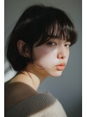ウルフ/韓国ヘア/顔まわり/ワイドバング【lana hair 新宿】