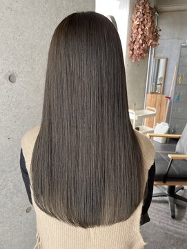 アオゾラヘアーヒカリノモリ(AOZORAHAIR hikarinomori) オリーブベージュ[ケアカラー/髪質改善/縮毛矯正]