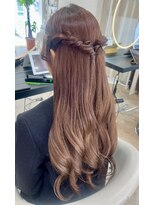 アーチバイケンジ(arch by kenje)&nbsp;ハーフアップアレンジ