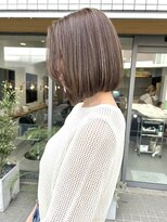 シエサロン(SHE SALON)&nbsp;ハイライト。前下がりボブ