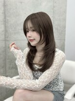 エヌアイ オモテサンドウ(ni omotesando)&nbsp;韓国レイヤーカット♪ 顔周りカット シースルーバング