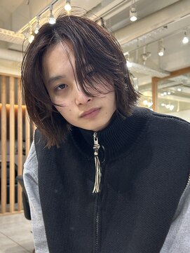 メゾンアクア 表参道(Maison ACQUA) =メンズボブ/スパイキーショート/フェザーパーマ／MEN’S HAIR