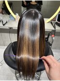 イメチェンヘアスタイル/レイヤーカット/縮毛矯正/美髪矯正