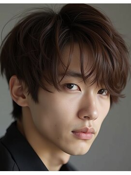 メンズエス 天満扇町(mens esu) yaマッシュウルフ/レイヤーカット/ニュアンスパーマ