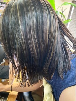ヘアスタジオハレ(hair studio HALE)の写真/「白髪染め×イルミナカラー」で叶うさまざまなデザイン☆髪の状態に合わせたカラーを提案＊