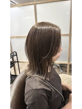 コンド(cond.) 切りっぱなし・透明感カラー