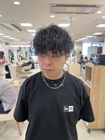 ケンジ 平塚ラスカ店(KENJE) シャドウパーマ/メンズパーマ/ツイストスパイラル/平塚美容室