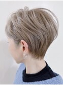耳かけショートカット&イヤリングツーブロスタイル♪