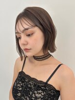 ミンクスオーバー(MINX OVER)&nbsp;【ボブ】結べるボブ/くびれヘア/アプリコットオレンジ/美髪