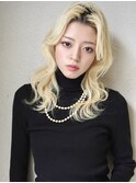 【buZon ブゾン】レイヤーロング前髪パーマハッシュカット