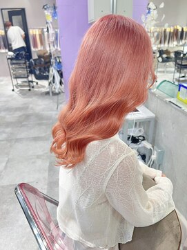 ラヴィキョート(Lavy kyoto) ハイライトミディアムヘアボブウルフネビージュ小顔ワンレン