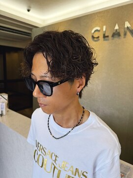 クラネ(CLANE.) スパイラルパーマ/グレージュ